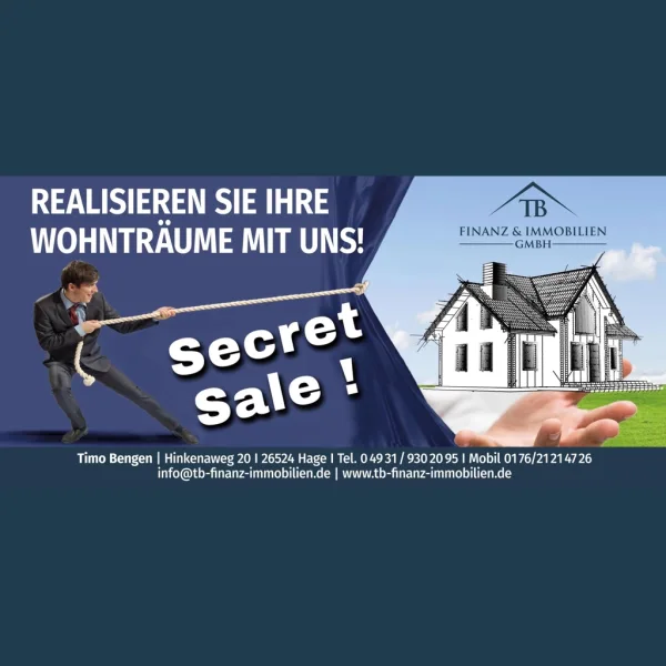  - Haus kaufen in Großheide - !! Reserviert!! Solides Wohnhaus mit Renovierungsbedarf - Dieses Wohnhaus hat Potenzial