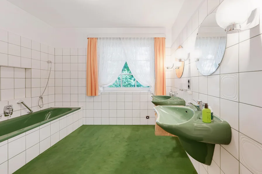 Badezimmer im Erdgeschoss