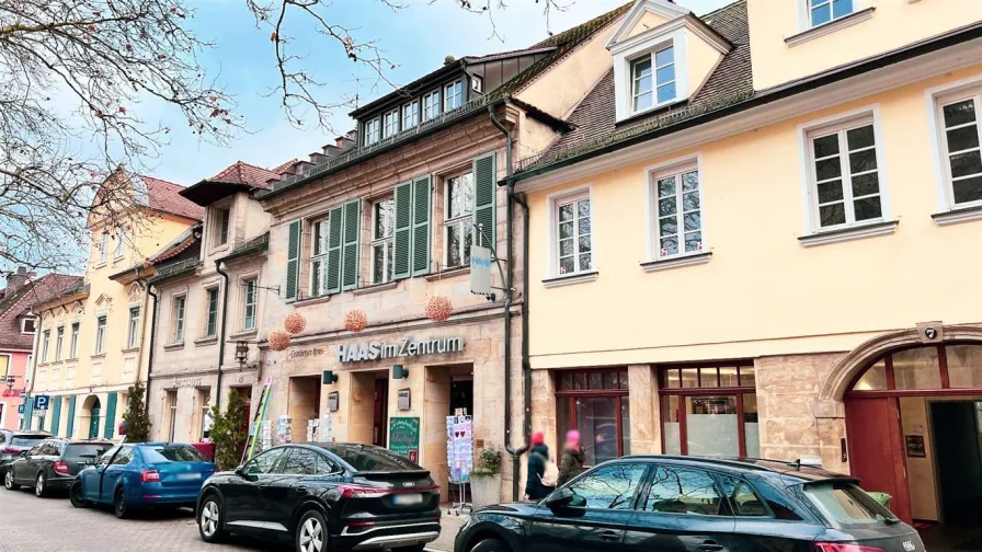 Wohn- und Geschäftshaus - Haus kaufen in Erlangen - Historisches Wohn- und Geschäftshaus "Leimberger Haus" in Erlangen