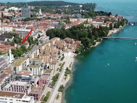  - Grundstück kaufen in Konstanz - Baugenehmigung vorhanden: Grundstück für 24 Apartments verfügbar