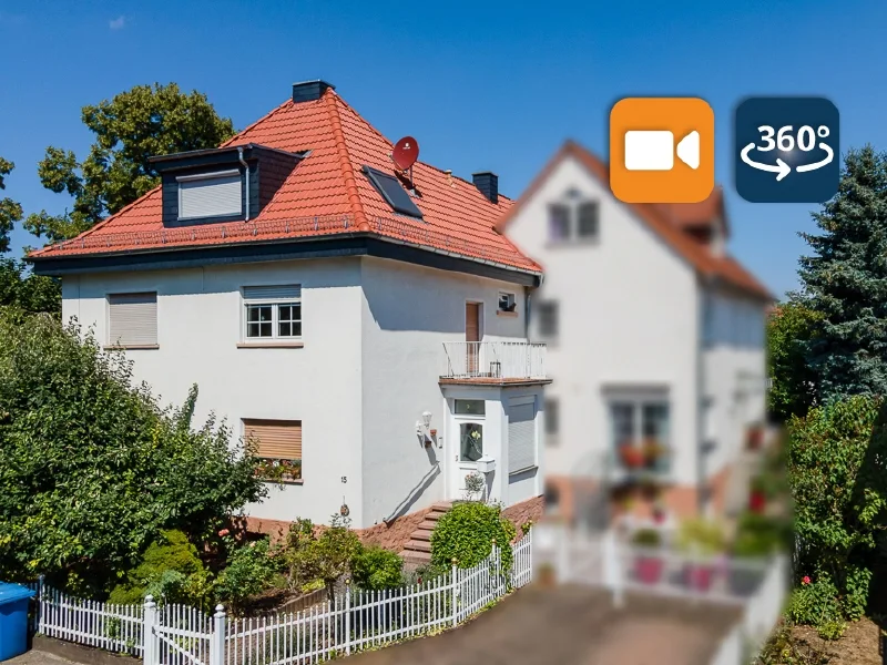 Titelbild - Haus kaufen in Friedberg - Großzügiges Einfamilienhaus (265 m² Wfl.) mit nostalgischem Charme in sehr guter Lage von Friedberg