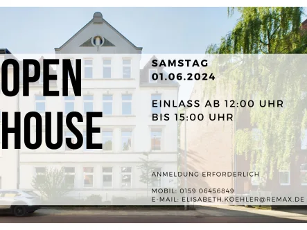 OPEN HOUSE_20240601_Limmer - Wohnung kaufen in Hannover - Wohntraum in Limmer - Großzügige 125 m² auf eigener Etage