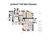 unterer Teil des Hauses