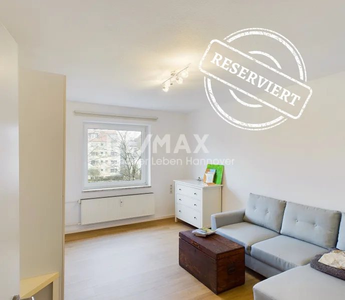 Reserviert Banner NEU - Wohnung kaufen in Hannover - *Reserviert* Vermietete, sehr gepflegte 3-Zimmer-Eigentumswohnung mit Balkon für Kapitalanleger