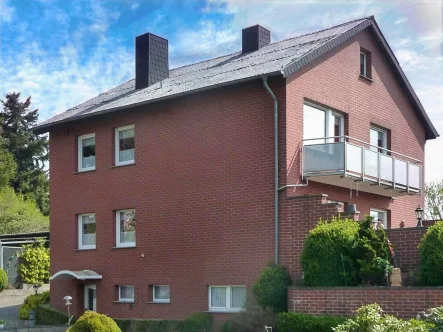 Westseite - Haus kaufen in Lemgo - KAUFPREISREDUZIERUNG !Ländlich gelegen und doch in mittelbarer Stadtnähe - Einfamilienhaus in Lemgo-Ortsteil