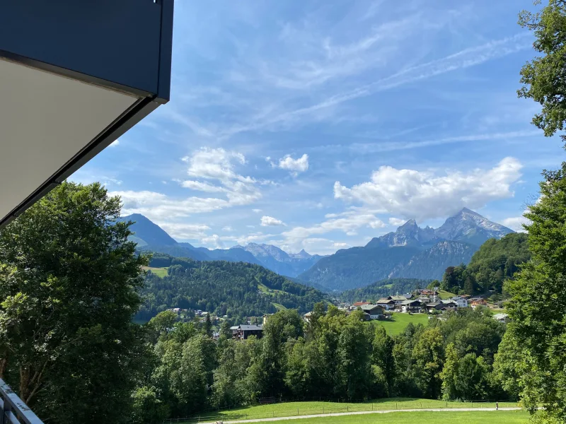 Wohnung 2 - Ausblick Balkon OG