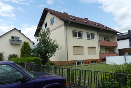 Aussenansicht - Rückseite - Haus kaufen in Bruchköbel - MFH mitten in Bruchköbel-Stadt