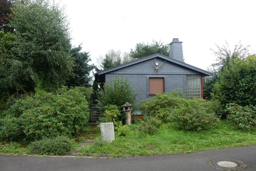 Hausansicht - Haus kaufen in Ulrichstein - Rebgeshain - Idyllische Lage Nähe Schotten