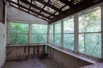 Loggia in der historischen Villa 