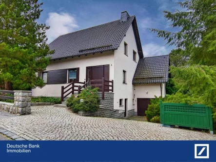 Aussen 1 - Haus kaufen in Sohland - Traumhaftes Einfamilienhaus mit viel Platz und  idyllischen Garten in ruhiger Lage