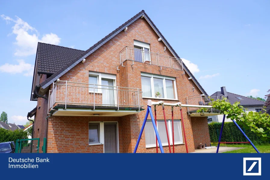 Hinteransicht - Haus kaufen in Dortmund - Traumhaftes 3-Familienhaus in Top-Lage – Ihr neues Zuhause oder Kapitalanlage