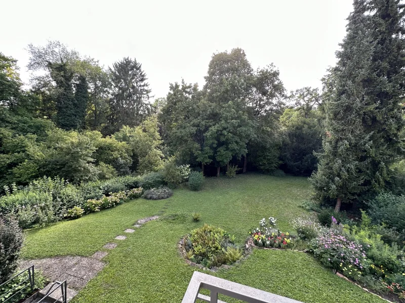 Aussicht vom Balkon