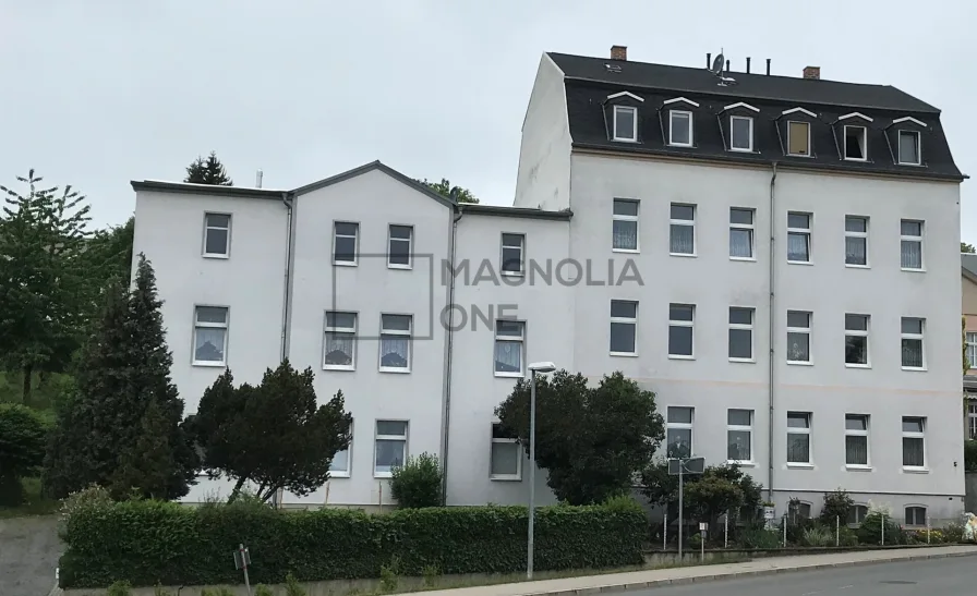 Hausansicht - Wohnung mieten in Gößnitz - 2-Raum Dachgeschoss Wohnung zur Miete