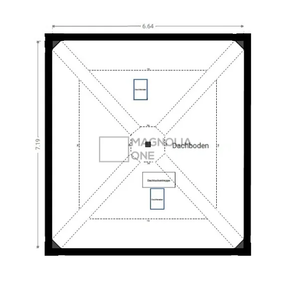 Grundriss Dachgeschoss