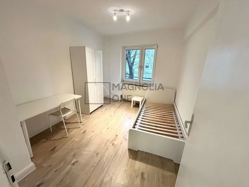 Bild Zimmer - Wohnung mieten in Essen - New Shared Flat Furnished Rooms in a Prime Location – Close to the University and Central Station!