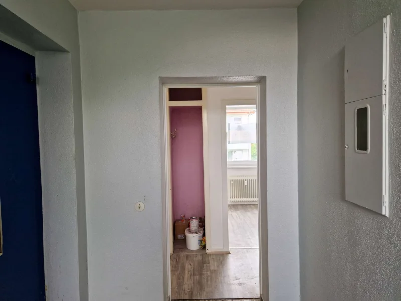 Eingang zur Wohnung im 4. OG