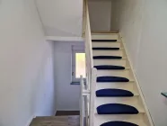 Treppe zum Dachgeschoss