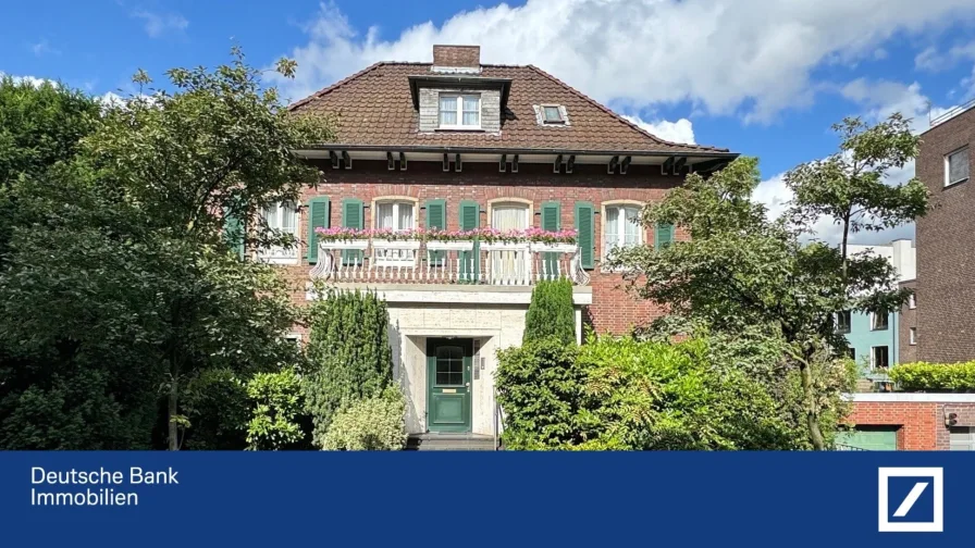 Ansicht - Haus kaufen in Duisburg - Stadtvilla in guter Gesellschaft