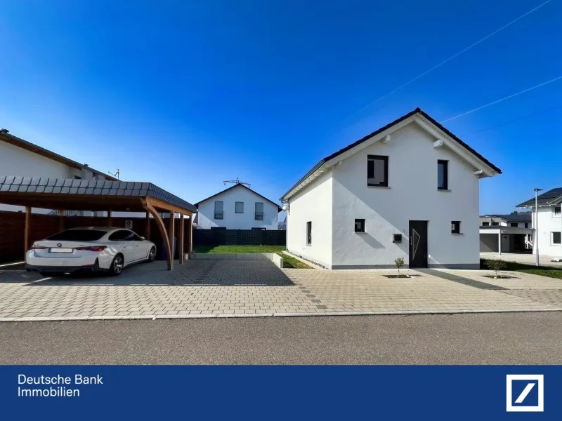 Außenansicht - Haus kaufen in Küssaberg - Sicher in die Zukunft mit einem neuwertigen Heim