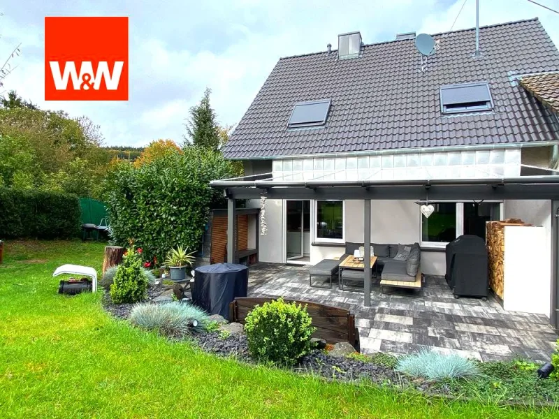 Titelbild - Haus kaufen in Hohenleimbach - Eifelwunder... modernes, direkt bezugsfertiges Einfamilienhaus in Hohenleimbach!
