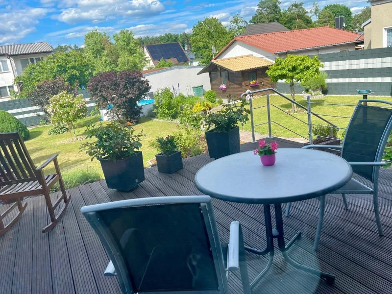 Terrasse mit Ausblick