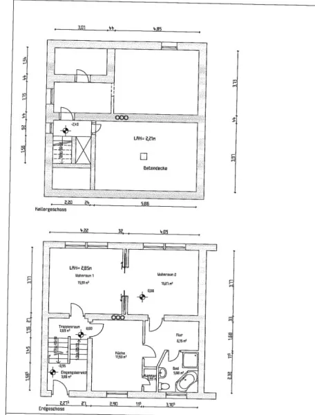 Grundriss Erdgeschoss