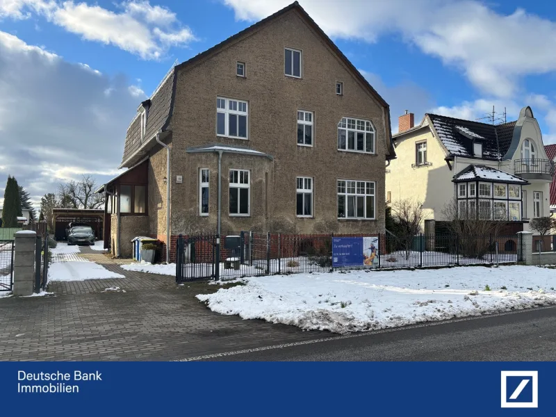 Immobilie - Haus kaufen in Werneuchen - Saniertes 3-Familienhaus mit Altbaucharme und Feldblick - ohne Käuferprovision in Werneuchen