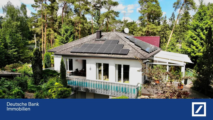 Außenansicht - Haus kaufen in Am Mellensee - Traumhaftes Einfamilienhaus in massiver Bauweise