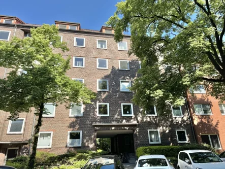 Außenansicht - Wohnung kaufen in Hamburg - 2-Zi.-Wohnung in fußläufiger Nähe zum Mühlenkamp!