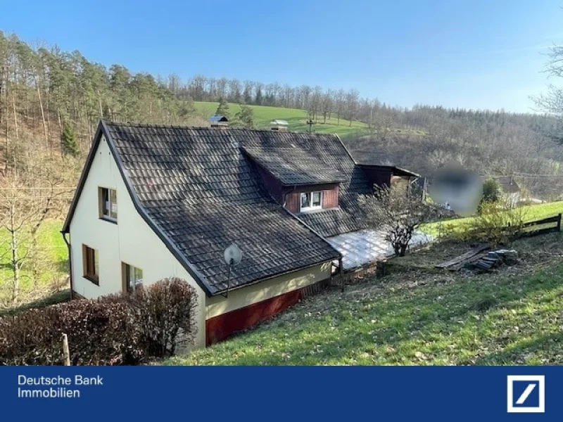 Blick aus Garten - Haus kaufen in Birken-Honigsessen -  Andere träumen vom Landleben !