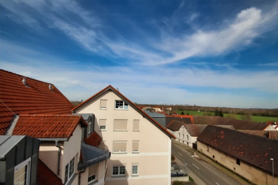 Blick aus dem Fenster