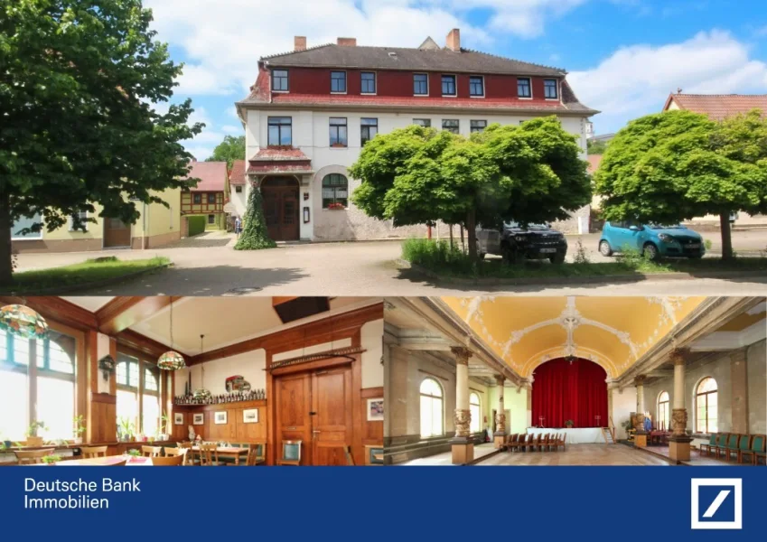 Titelbild - Gastgewerbe/Hotel kaufen in Crossen - Charme und Geschichte - Hotel, Gasthof und Festsaal "Weißes Roß" in Gera Crossen