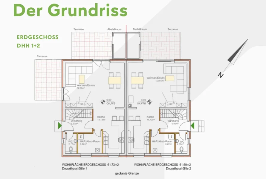 Grundriss Erdgeschoss 