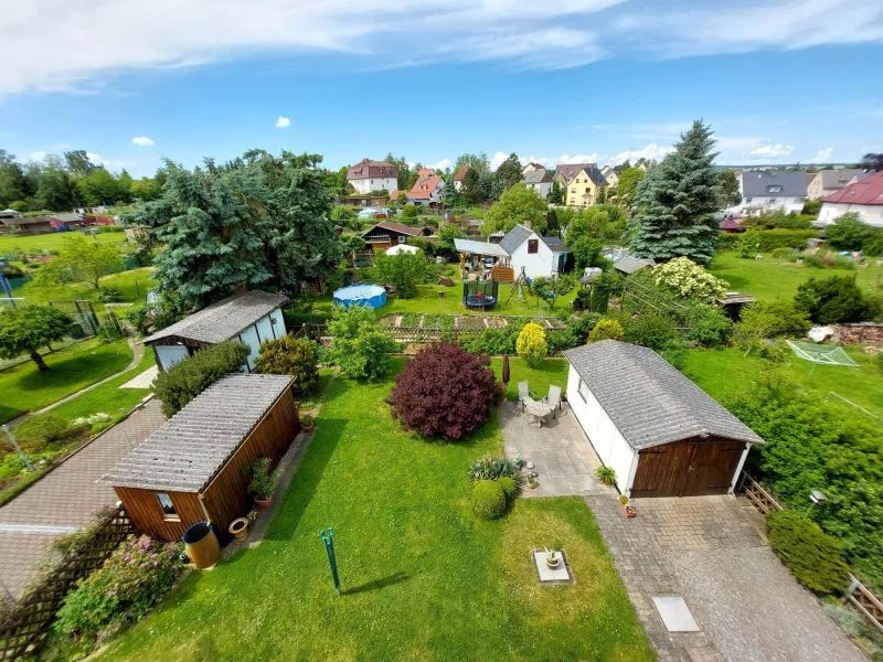 Blick aus dem Dachfenster