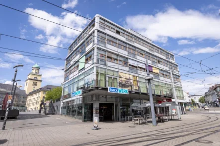 Ansicht - Büro/Praxis mieten in Witten - MODERNE BÜROFLÄCHE AM EINGANG DER WITTENER FUSSGÄNGERZONE