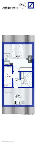 Grundriss Dachgeschoss