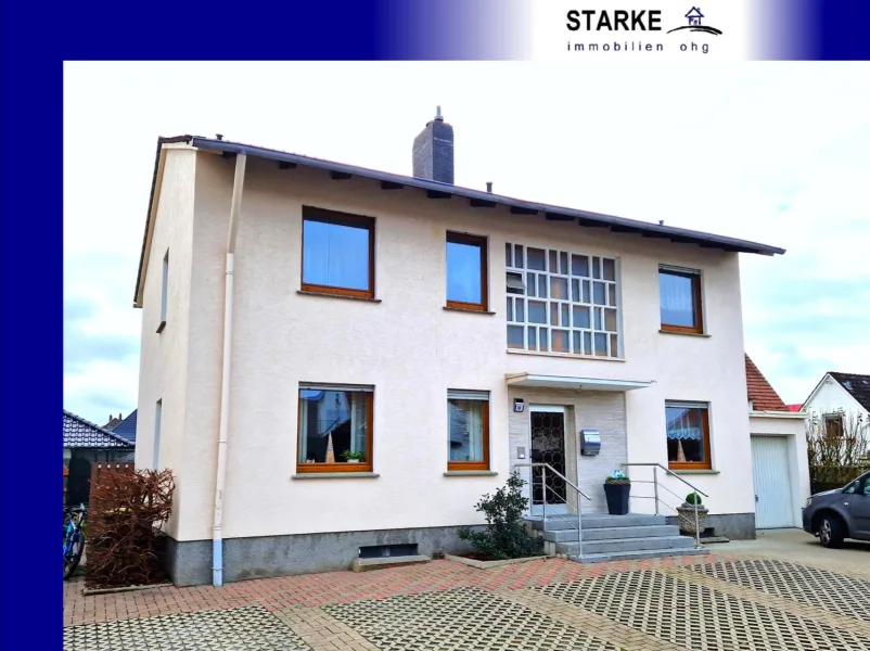 Titelbild - Haus kaufen in Bad Oeynhausen - -VERKAUFT- Zweifamilienhaus in Bad Oeynhausen, Wohnung und Pension möglich