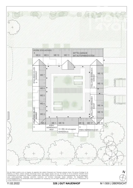 Lageplan Gutshaus