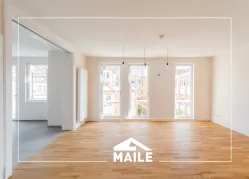 Bild der Immobilie: Hochwertige 5- Zimmer Maisonettewohnung mit EBK und Balkon.