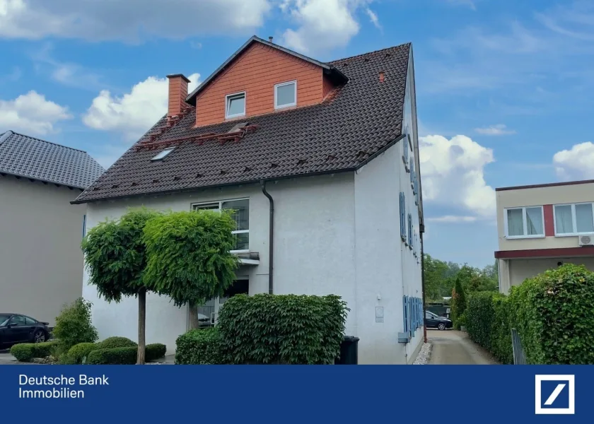 Ansicht Straße - Zinshaus/Renditeobjekt kaufen in Dreieich - Solide Kapitalanlage in Dreieich-Sprendlingen