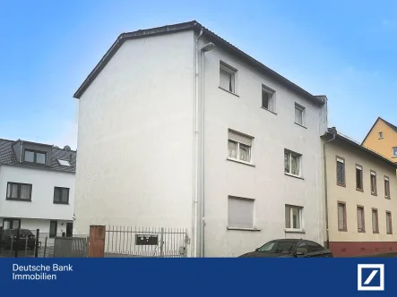 Außenansicht - Haus kaufen in Aschaffenburg - Solides ​MFH in Aschaffenburg +++ ca. 240 m² Wohnfläche, 3 WE, Keller