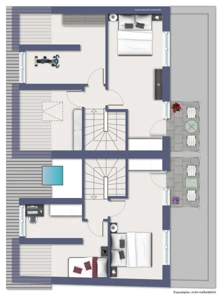 Grundriss Dachgeschoss