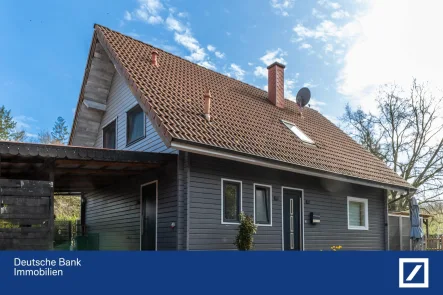 Frontansicht - Haus kaufen in Rickling - Modernes EFH in zweiter Reihe