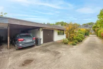 Carport und Garage