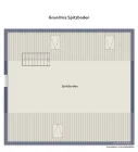 Grundriss Spitzboden