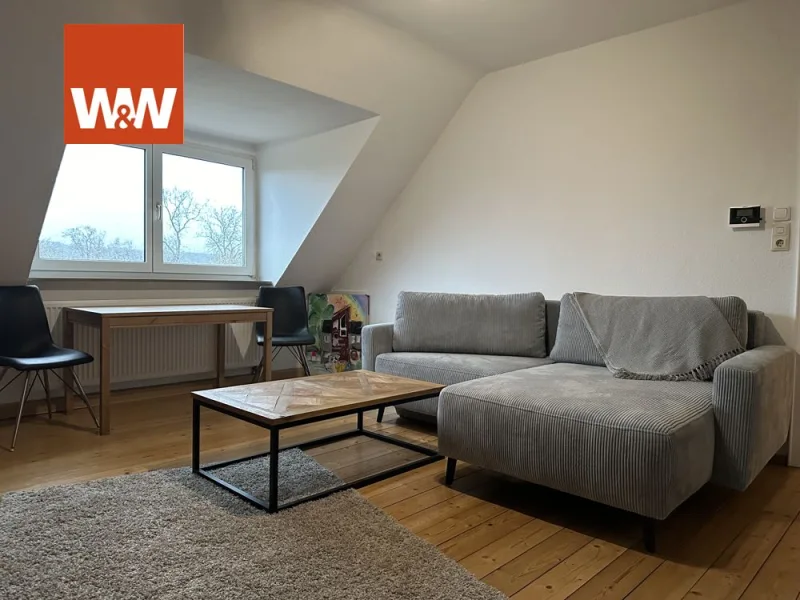 Wohnzimmer - Wohnung kaufen in Würzburg - Wohnung am Ringpark  - Ideale Lage für Studenten und alle die, die Natur lieben!