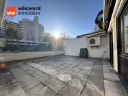 Sonnenfreundliche Terrasse