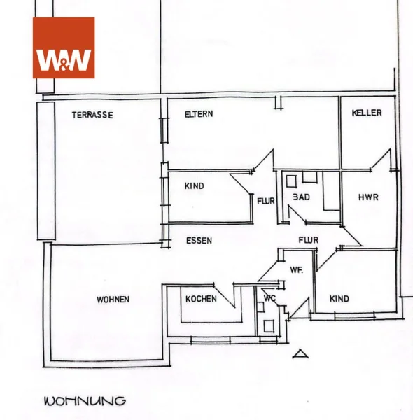 Möglicher Grundriss Wohnung (möglich)