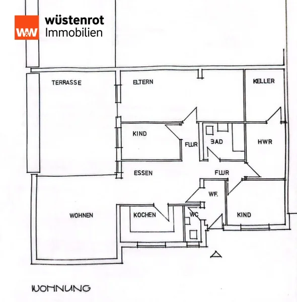 Grundriss Wohnung