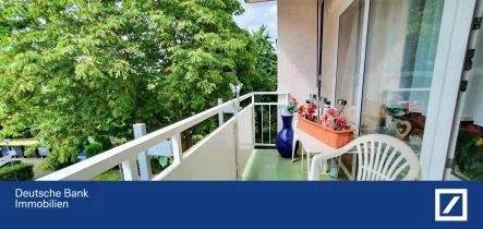 Balkon1 - Wohnung kaufen in Bad Kreuznach - Attraktive 3-Zimmer-Wohnung in Ruhiger Lage von Bad Kreuznach Süd